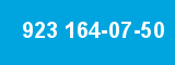 923 164-07-50 923 164-07-50
